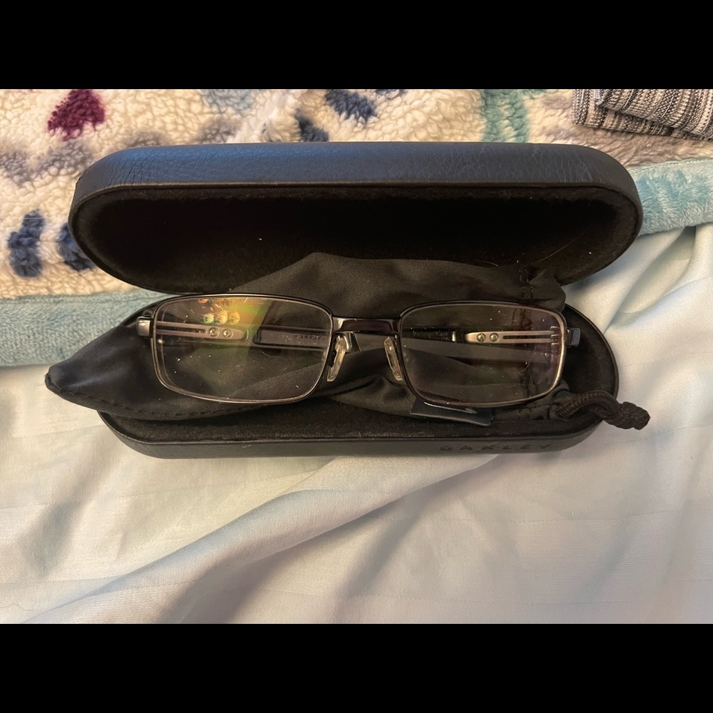 Oakley Stylish Black Glasses